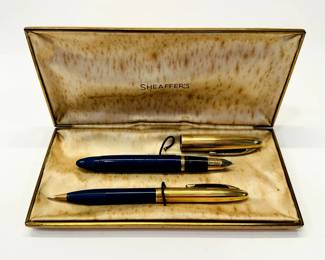 Sheaffer's fountain pen and pencil set in original case