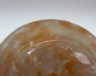 Another view of Charles Schneider Verre Francais cameo glass pitcher, signed "Charder" on the side (a contraction of Charles Schneider) and Francais on the base