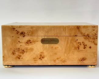 Cuervo y Sobrinos humidor and watch box