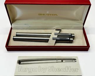 Sheaffer "Targa" fountain pen and pencil set with original packaging