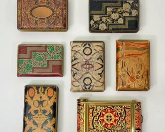 More fabulous Art Deco compacts and cases