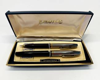 Sheaffer's fountain pen and pencil set, with original packaging