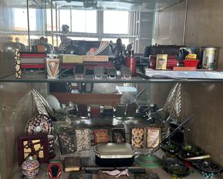 Some of the Art Deco collection and piece of Herend Porcelain