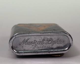 Closeup of Art Deco era lighters