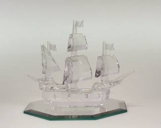 Swarovski Crystal Figurine - Santa Maria Ship