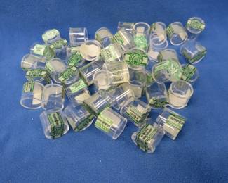 Lot 435. 50 empty Presidential coin tubes