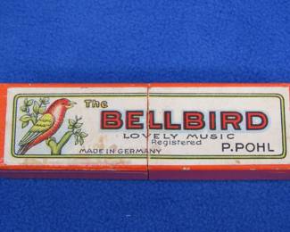 Lot 192. P. Pohl Bellbird diatonic harmonica. Sounds great. Made in Germany.