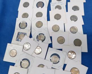 Lot 402. 36 1930's Buffalo Nickels