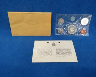 Lot 45. 1964 Canadian Uncirculated Set