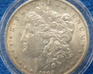 Lot 182. 1890 O Morgan Silver Dollar