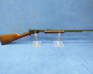 Lot 17. 1948 Winchester Model 62A pump-action 22 rifle. Ser. No. 250097. Shoots S, L and LR.