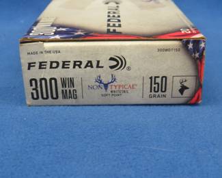 Lot 65. Federal 300 Win. Mag. 150-grain. 20 rounds.
