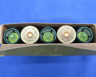 Lot 367. Remington 12 Gauge 3" turkey loads. Full box of 5 rounds.