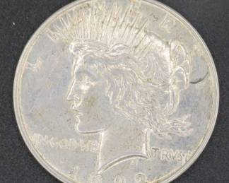 Lot 144. 1922 D Peace Silver Dollar