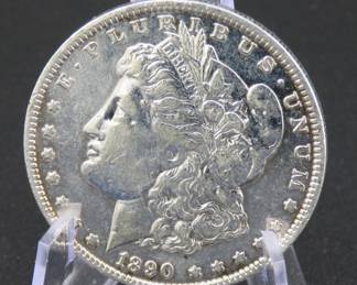 Lot 205. 1890 O Morgan Silver Dollar