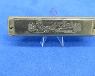Lot 196. G. Spranger Double-Octave tremolo harmonica with the box in very good condition.