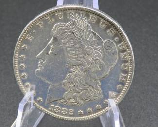 Lot 203. 1882 O Morgan Silver Dollar