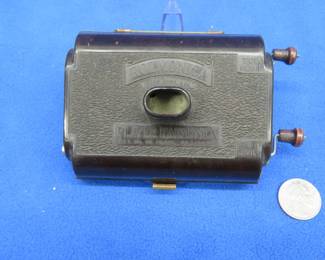 Lot 274. Johann Richter diatonic Bakelite and metal hamonica.