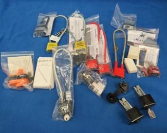 Lot 244. Eighteen new gun locks