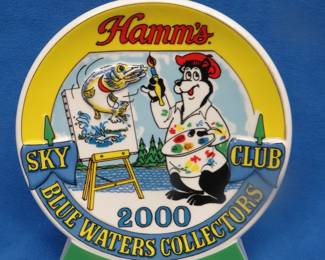 Lot 109. Hamm's Sky Club Blue Waters Collector's year 2000 commemorative