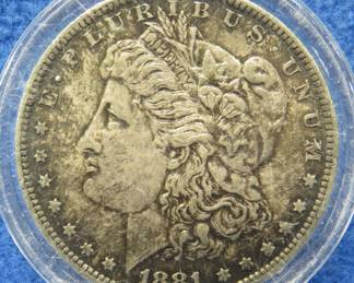 Lot 181. 1881 O Morgan Silver Dollar
