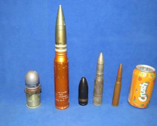 Lot 323. Inert military ammunition