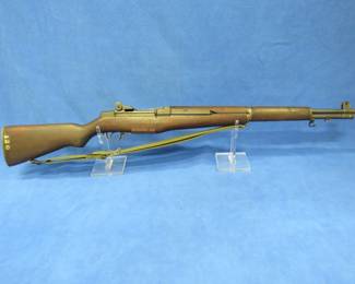 Lot 26. Springfield Armory M1 Garand. Ser. No. 2218816. 30-06 semi-auto rifle. This is a rebuilt rifle. Includes case.