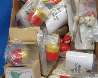 Lot 210. A box of bobbers