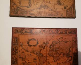 PAIR OF MAPS