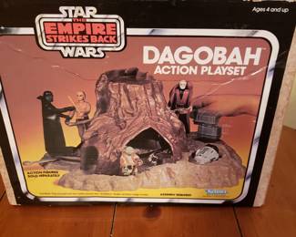 STAR WARS EMPIRE STRIKES BACK DAGOBAH ACTION PLAYSET