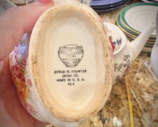 Edwin M. Knowles china