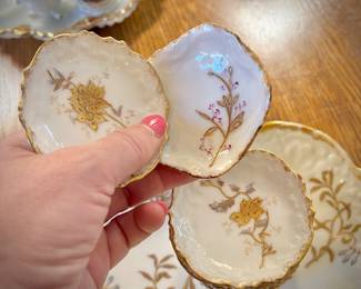 Limoges France tray and small plates