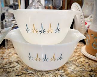 Fire King mixing bowls