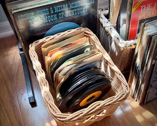 Vintage records/LPs/albums - 45s and 33s