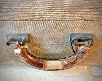 Vintage ladies suitcase