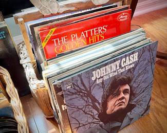 Vintage records/LPs/albums - 45s and 33s