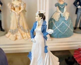 Franklin Mint "Gone With The Wind" series - Scarlett O'Hara, Rhett Butler, the first husband, Mammy, Prissy, Melanie, Ashley, Belle Whatling