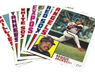 1984 Topps MLB Jumbo Trading Cards