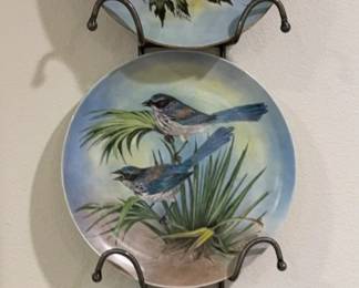 Vintage Hand Painted Plates