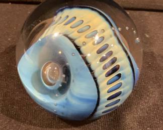 Rare Robert Eickholt Paperweight One Eyed Monster