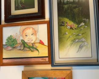 Collection of Signed Original Art
