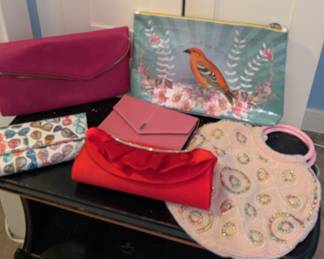 Womens Clutch Handbags Papaya Lulu Townsend Sydney Love