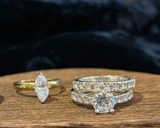 Costume Wedding Bands and Other Rings