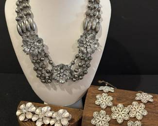 Floral Costume Jewelry