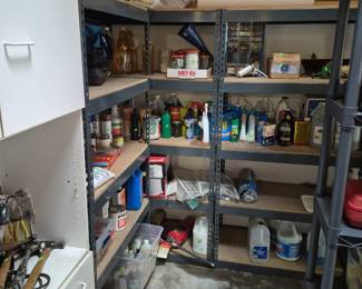 Lots of oil and automotive chemicals
