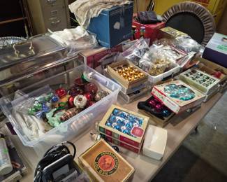 Vintage Christmas ornaments