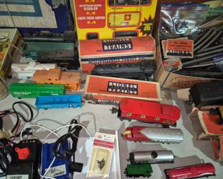 Vintage Lionel trains