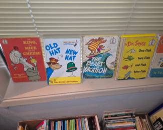 Cat In the Hat Vintage Children's books