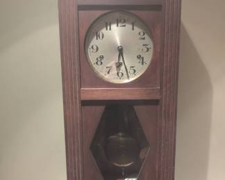 Beautiful working Gustav Becker clock. Lovely chimes.