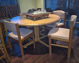 MCM made in Denmark Dinning table and chairs